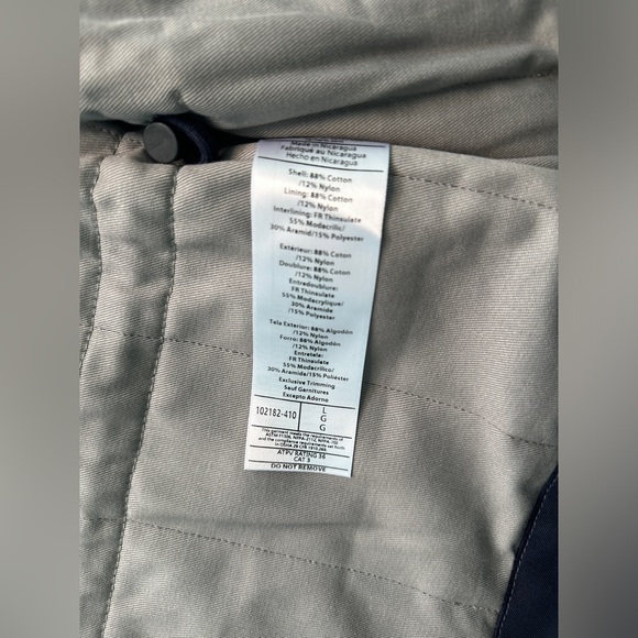 New Mens Carhartt 102182 Full Swing Fire Resistant Work Coat Jacket XL Tall - Picture 7 of 8